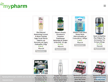 Tablet Screenshot of mypharm.gr